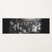 's Nachts op het kerkhof - Angel met Devil Yogamat (Achterkant (horizontaal))