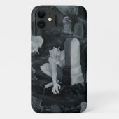 's Nachts op het kerkhof - duivel Case-Mate iPhone Case (Achterkant)