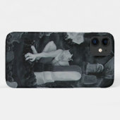 's Nachts op het kerkhof - duivel Case-Mate iPhone Case (Achterkant (horizontaal))