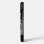 's Nachts op het kerkhof - engel met Crow Case-Mate iPhone Case (Achterkant / Links)