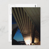 's nachts opera briefkaart (Voorkant / Achterkant)