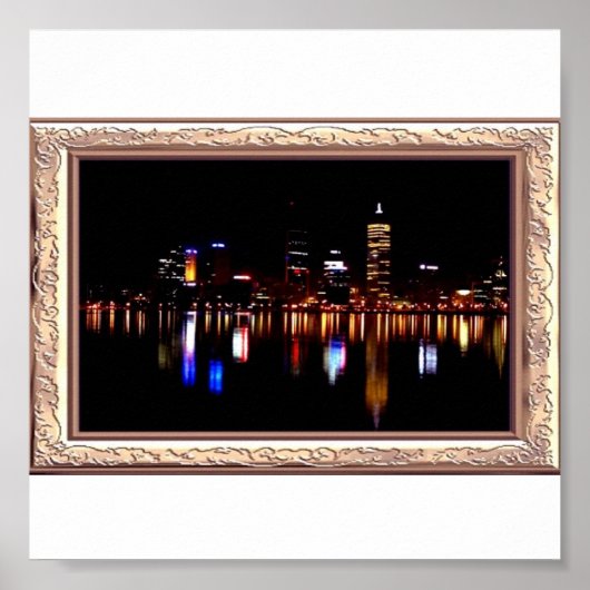 's Nachts reflecteert print (Voorkant)