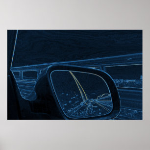 's nachts rijden poster