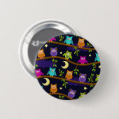 's nachts ronde button 5,7 cm (Voorkant /achterkant)