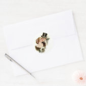 's Nachts Ronde Sticker (Envelop)