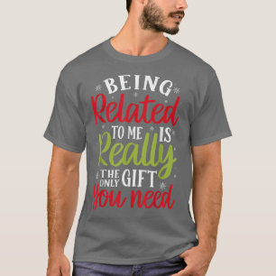 's Nachts-sneeuwCadeaus heb je echt familie nr. T-shirt