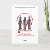 'S NACHTS SPELEN DE LIBELLEN OP DE BERGTOP BEDANKKAART (Achterkant)