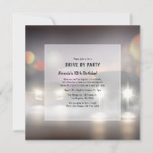 's Nachts-station op uitnodiging van de verjaardag (Voorkant)