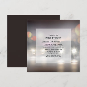 's Nachts-station op uitnodiging van de verjaardag