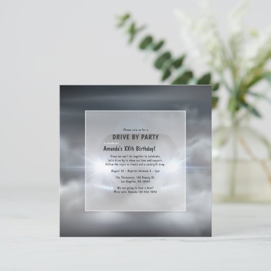 's Nachts-station op uitnodiging van de verjaardag (Staand voorkant)