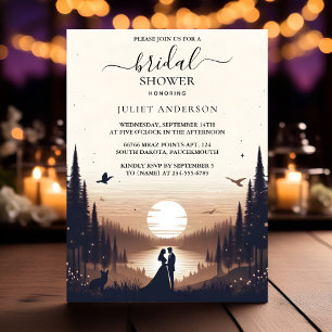 's Nachts Sunset Moon Cloud Twilight Vrijgezellenf Kaart