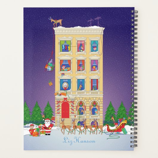 's Nachts voor kerstkalender en Planner (Achterkant)