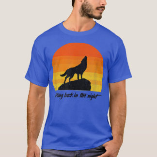 's nachts weer terug t-shirt