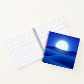 's Nachts woestijn Notitieboek (Binnen)