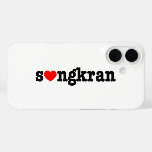 s❤ngkran ~ Hart (Liefde) Songkran iPhone 16 Hoesje