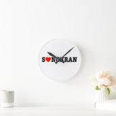 S ❤ NGKRAN ~ Heart (Love) Songkran Ronde Klok (Huis)