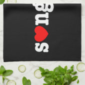 s ❤ ngkran ~ Heart (Love) Songkran Theedoek (Gevouwen)