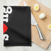 s ❤ ngkran ~ Heart (Love) Songkran Theedoek (Quarter Fold)