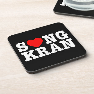 S ❤ NGKRAN ~ Heart Songkran Bier Onderzetter