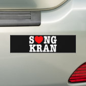 S ❤ NGKRAN ~ Heart Songkran Bumpersticker (Op auto)
