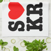 S ❤ NGKRAN ~ Heart Songkran Theedoek (Gevouwen)