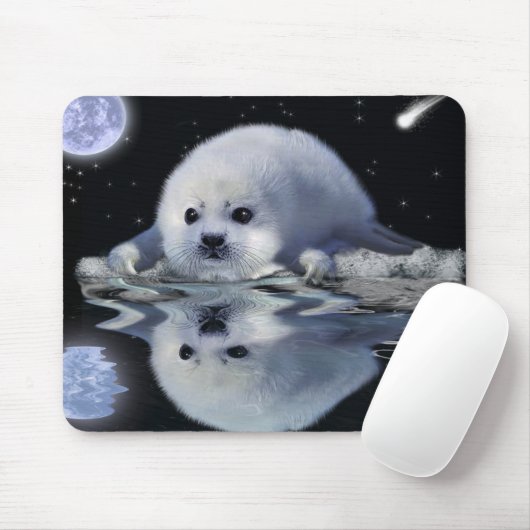 S.O.S. BESPAAR ONZE HARP SEALS MUISMAT (Met muis)