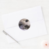 S.O.S. BESPAAR ONZE HARP SEALS RONDE STICKER (Envelop)
