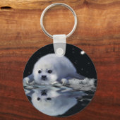S.O.S. BESPAAR ONZE HARP SEALS SLEUTELHANGER (Voorkant)