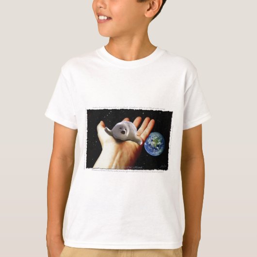 S.O.S. BESPAAR ONZE HARP SEALS T-SHIRT (Voorkant)