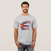 S.O.S. CUBA T-Shirt (Voorkant volledig)