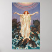 S.O.S. | Evelyn De Morgan Poster (Voorkant)