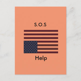 S.O.S. Help Briefkaart