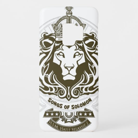 S.O.S. Lion Style Hoesje Galaxy S.O.S. (Achterkant)