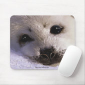 S.O.S. SAVE OUR HARP SEALS Wildlife Mousepad Muismat (Met muis)