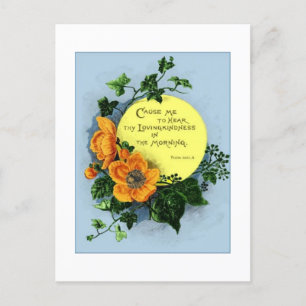 's Ochtends. Briefkaart