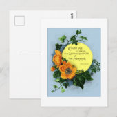 's Ochtends. Briefkaart (Voorkant / Achterkant)