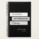 's ochtends 's middags 's avonds planner (Voorkant)