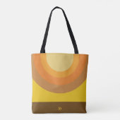 's ochtends, 's nachts en 's nachts - Canvas tas (Achterkant)