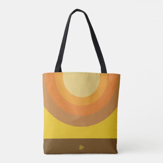 's ochtends, 's nachts en 's nachts - Canvas tas (Achterkant)