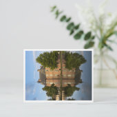 's Ochtends vroeg, kasteel Cannenburg, Nederland Briefkaart (Staand voorkant)