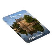 's Ochtends vroeg, kasteel Cannenburg, Nederland Magneet (Rechterzijde)