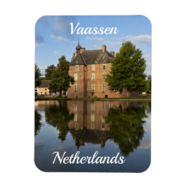 's Ochtends vroeg, kasteel Cannenburg, Nederland Magneet
