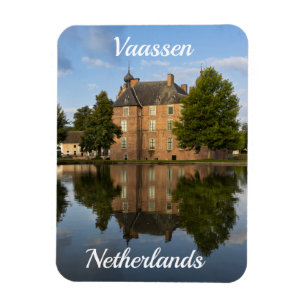 's Ochtends vroeg, kasteel Cannenburg, Nederland Magneet