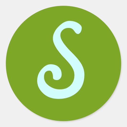 S RONDE STICKER (Voorkant)