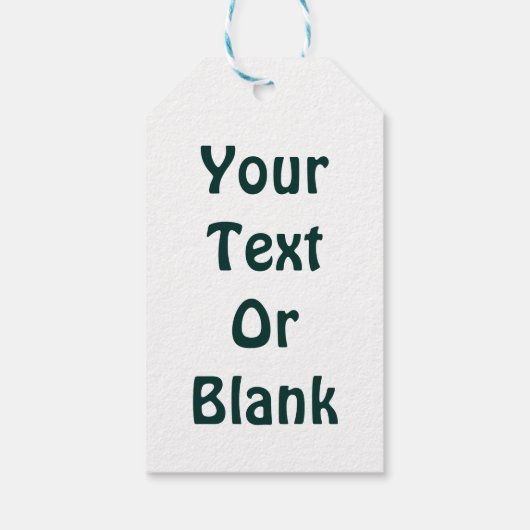 S Rozhdestvom - Aurora Borealis Cadeaulabel (Achterkant)