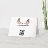 S Rozhdestvom - de Ijsbeer van de Rand van het Ijs Feestdagen Kaart (Achterkant)