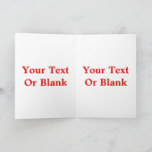 S Rozhdestvom - Jerusalem Pine Cone Feestdagen Kaart (Binnen)