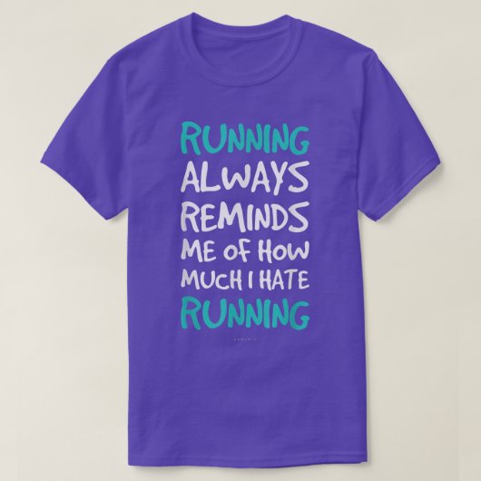 S Running Motivation Marathon Runner Gift Funny T-shirt (Design voorkant)