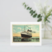 S.S. Alabama, Cleveland Put-In Bay Route Briefkaart (Staand voorkant)