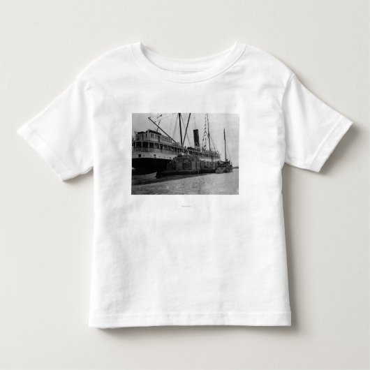 S.S. Alameda op Anchorage, Alaska Photography Kinder Shirts (Voorkant)